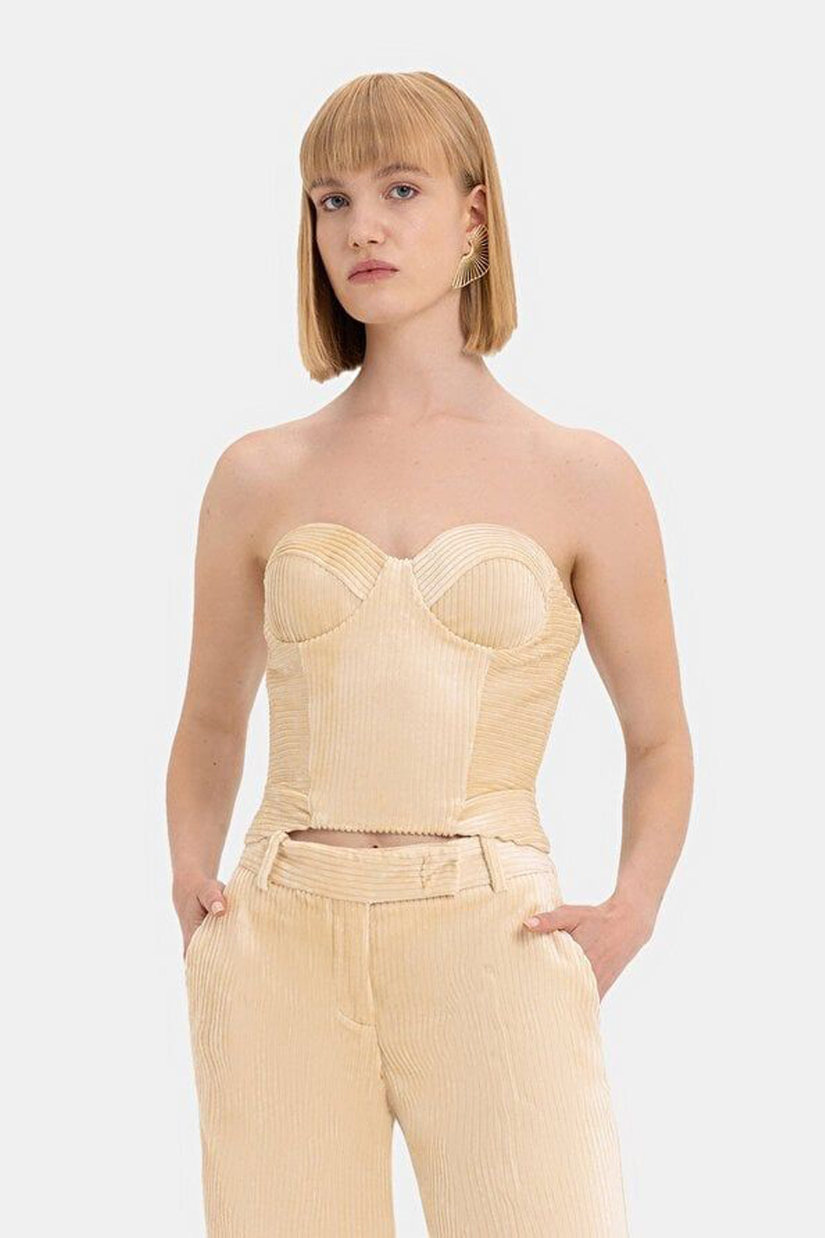 Fitilli Straplez Bluz